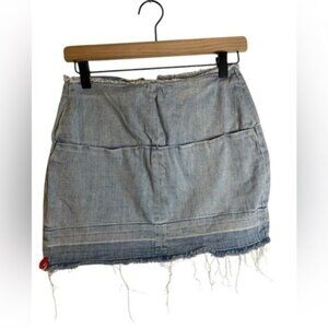 Bullhead Blue Mini Pencil Skirt Casual